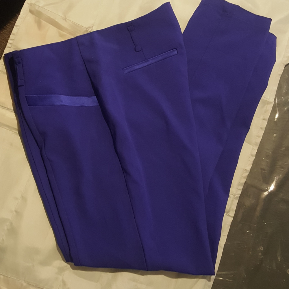 nwot blue dress pants